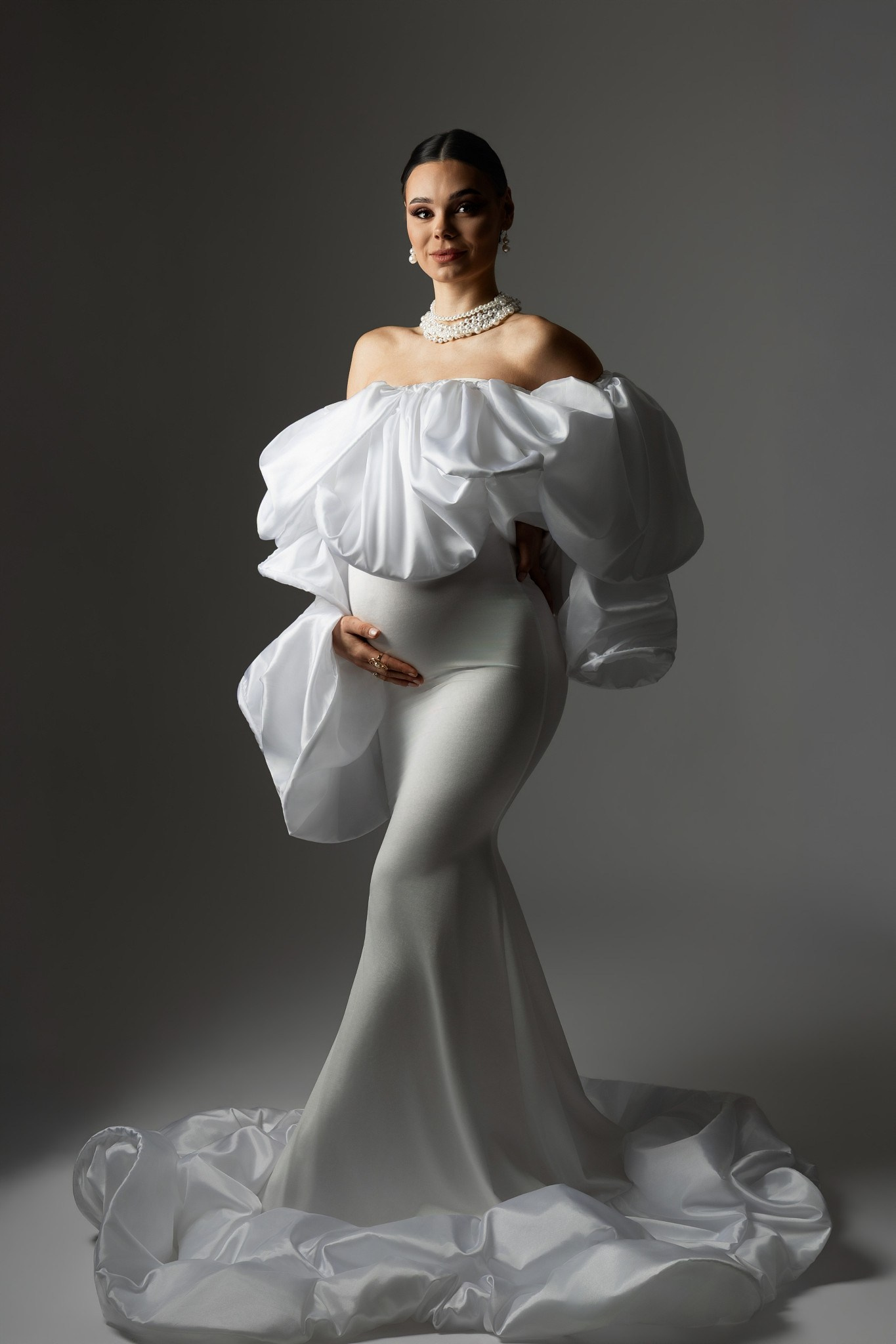 Schwangerenfotografie, Babybauchshooting in Hagen. Baby- und Familienfotografin in Iserlohn Swetlana Benner