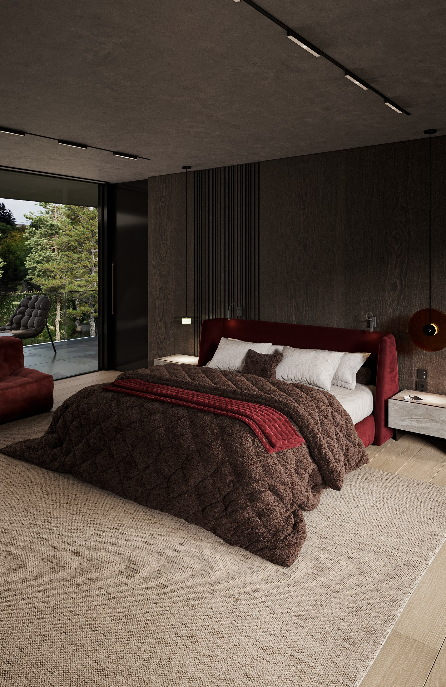 MASTER LOŽNICE 2.04_2.NP. Filipenka Architects