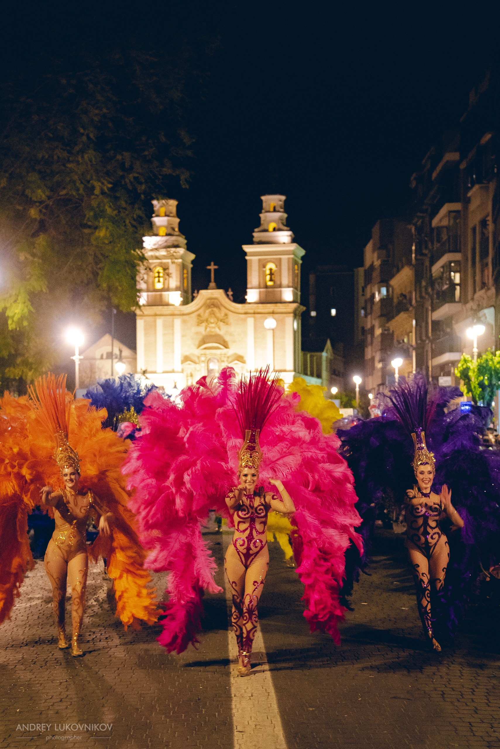 Photo report from the night carnival in Murcia | Reportage photographer Andrey Lukovnikov