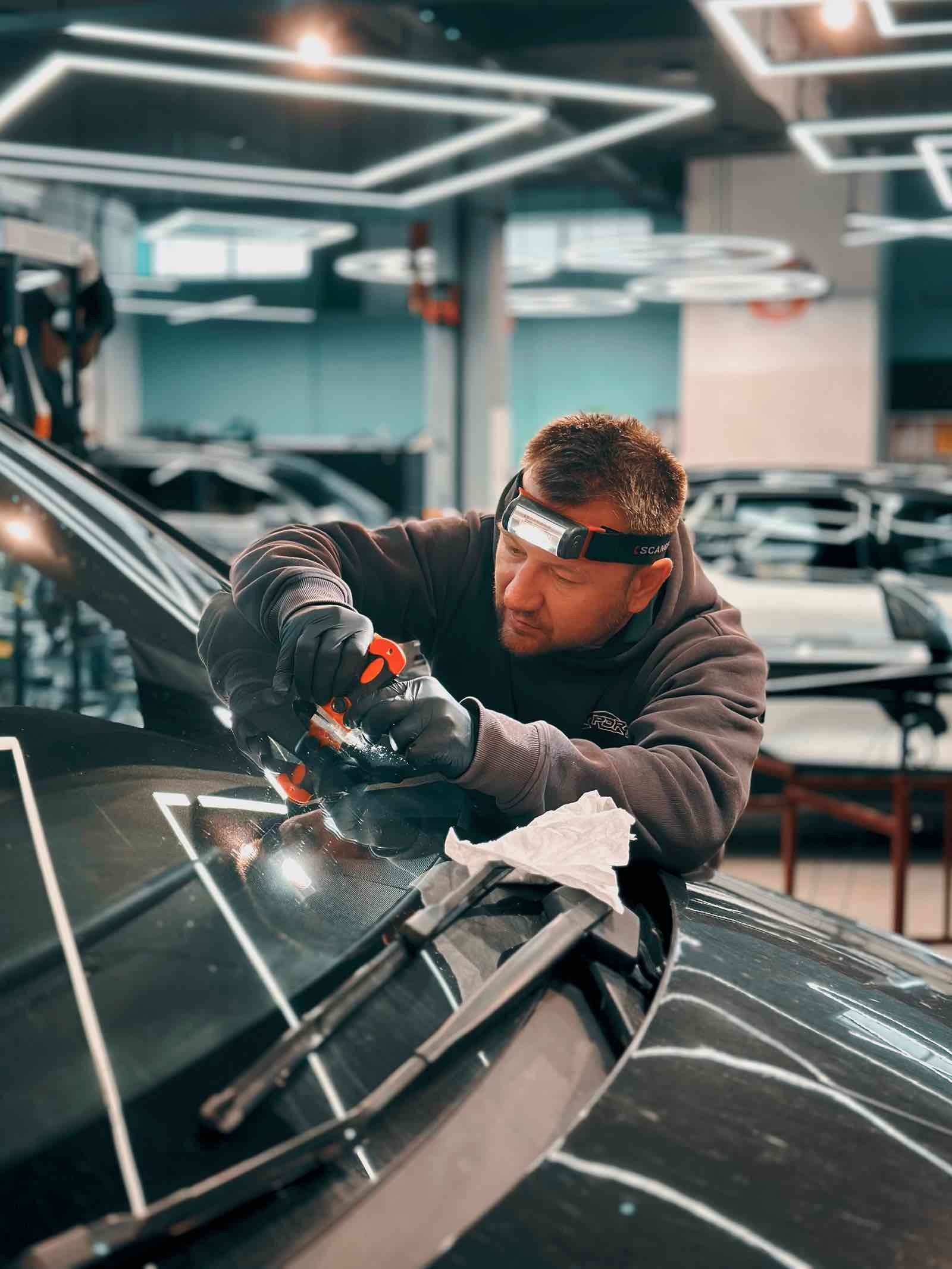 Ремонт сколов лобового стекла в Кишинёве — быстро и качественно