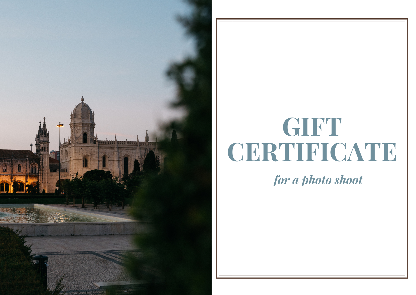 Сertificates. Wedding and commercial photographer