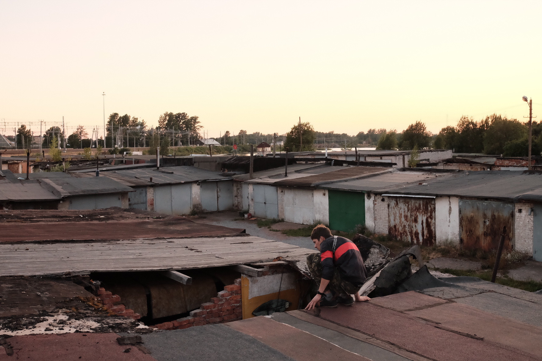 Reportage. Audiovisual artist Marina Noskova