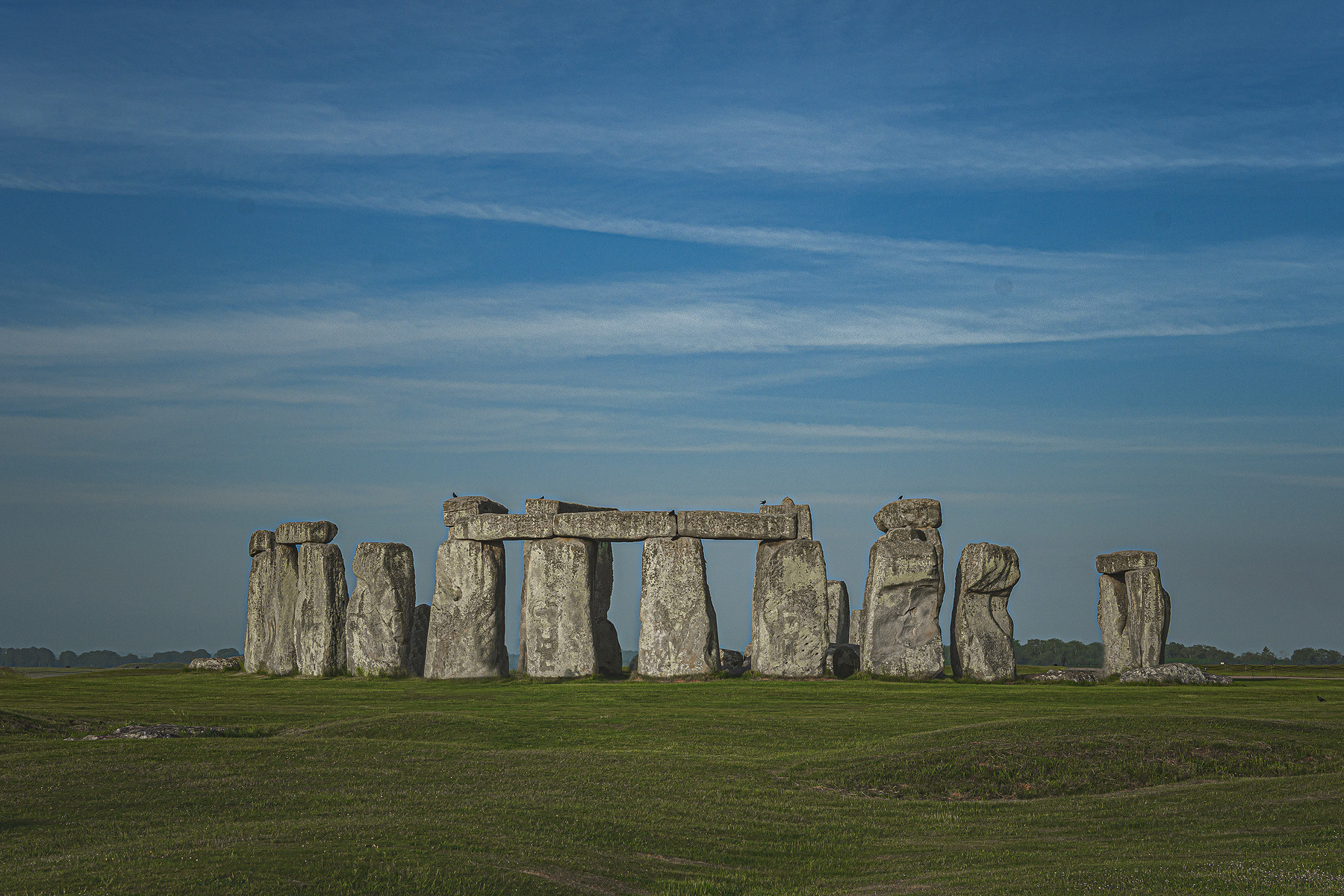 Stonehenge, Salisbury Plain, Wiltshire, England.