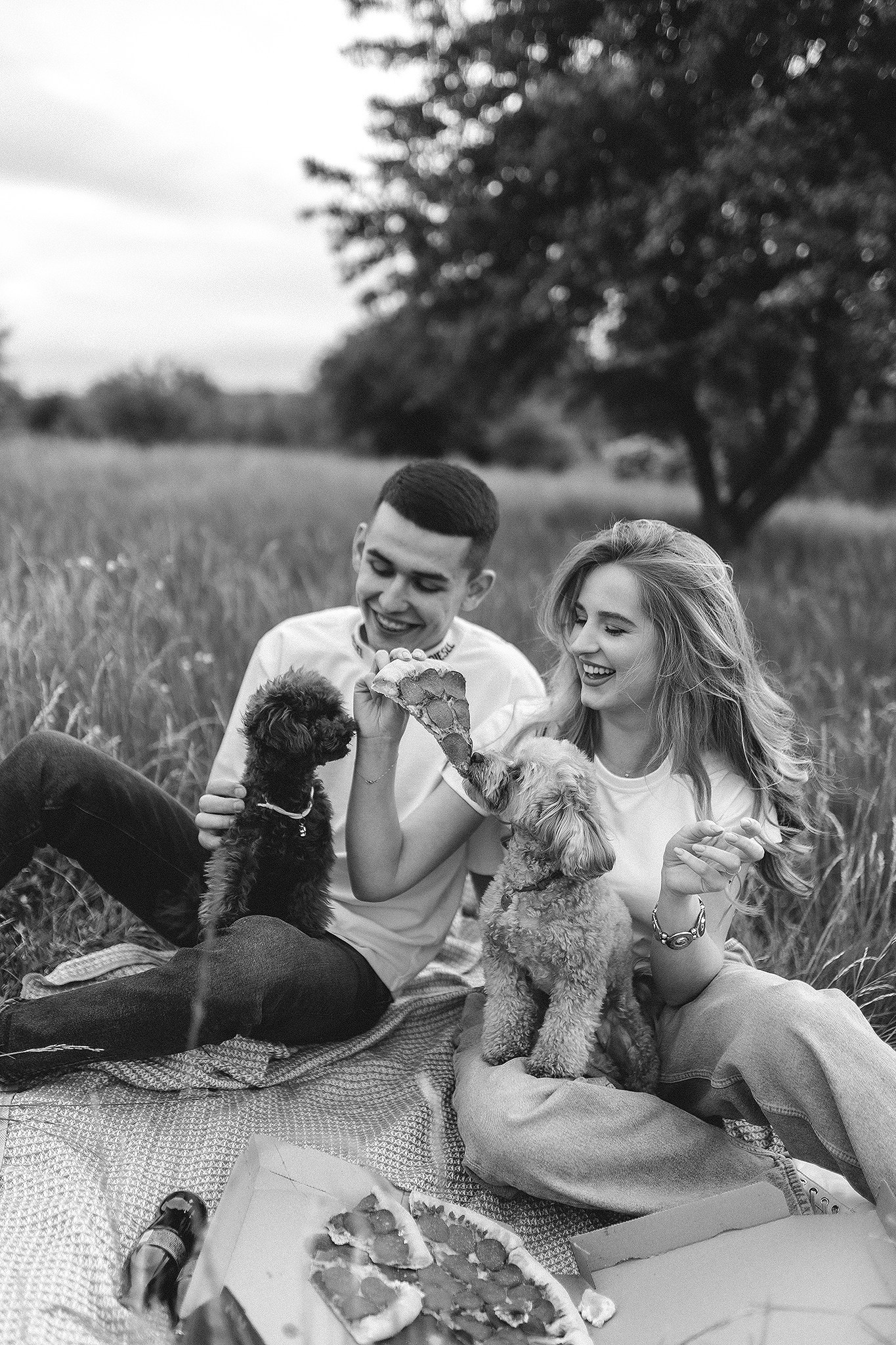 Дісней та Джойка з батьками. Фотограф-анімаліст Київ