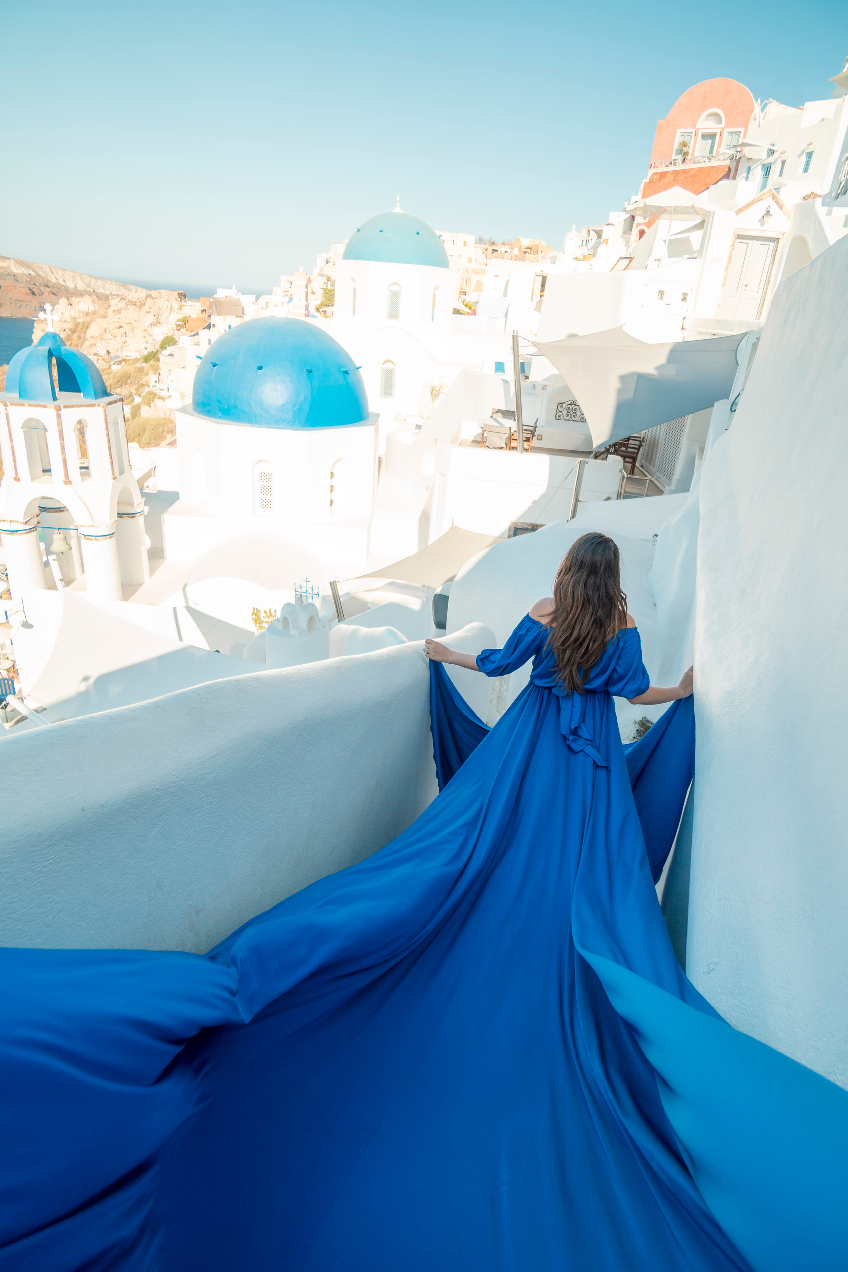 Santorini flying dress reviews photographer & Testimonials | SokoLOVE. Photographer in Santorini SokoLOVE Alex| Flying Dress Santorini