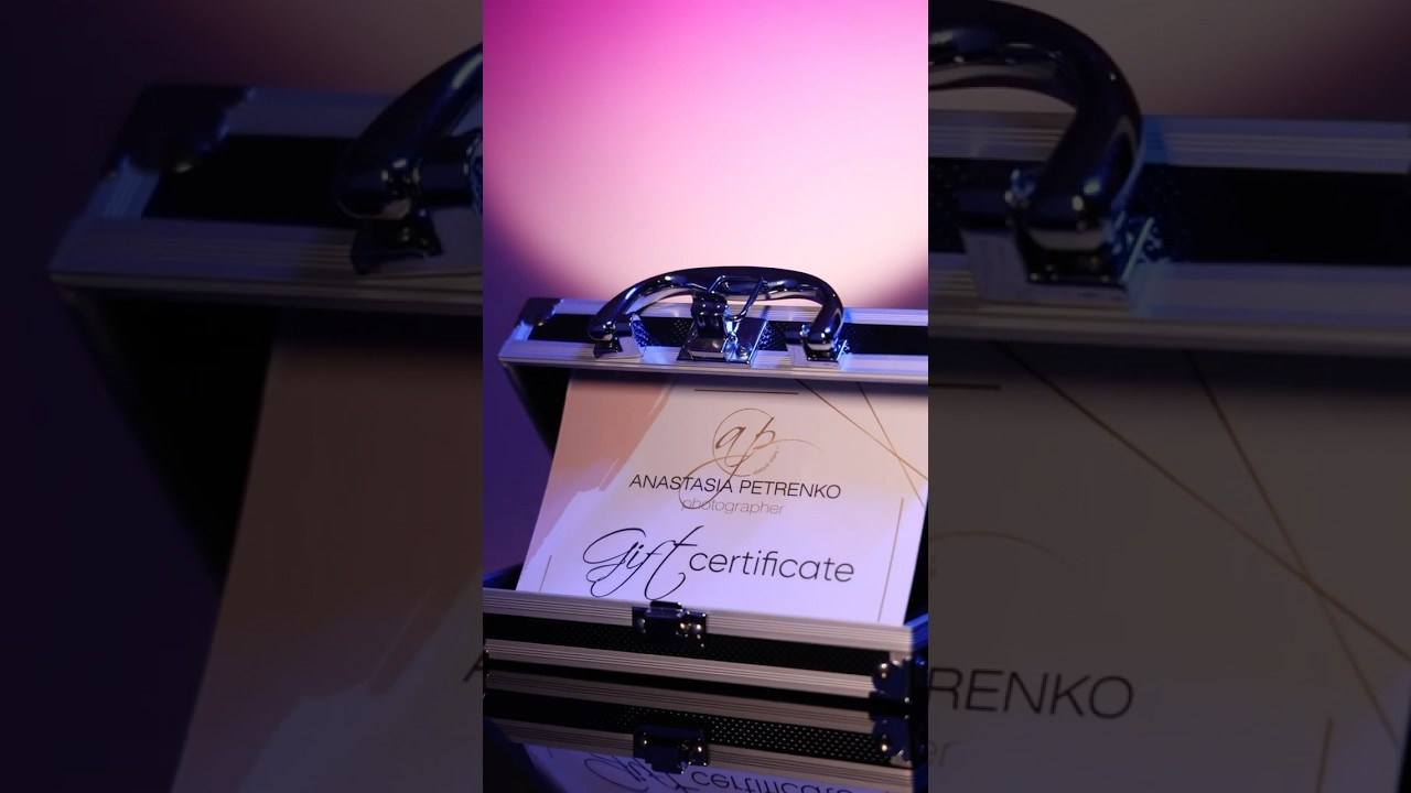 GIFT VAUCHER. Professional photographer stasya_stars