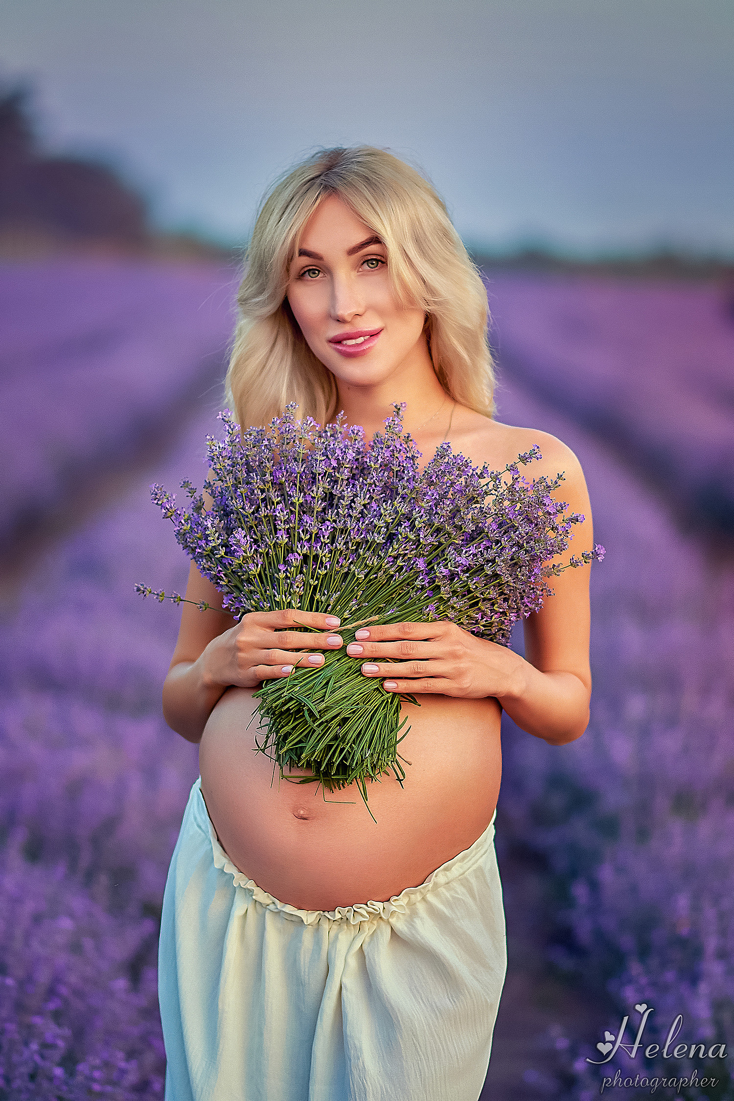 Фотосессия в лаванде. Фотограф в Одессе, Киеве, Донецке Helena