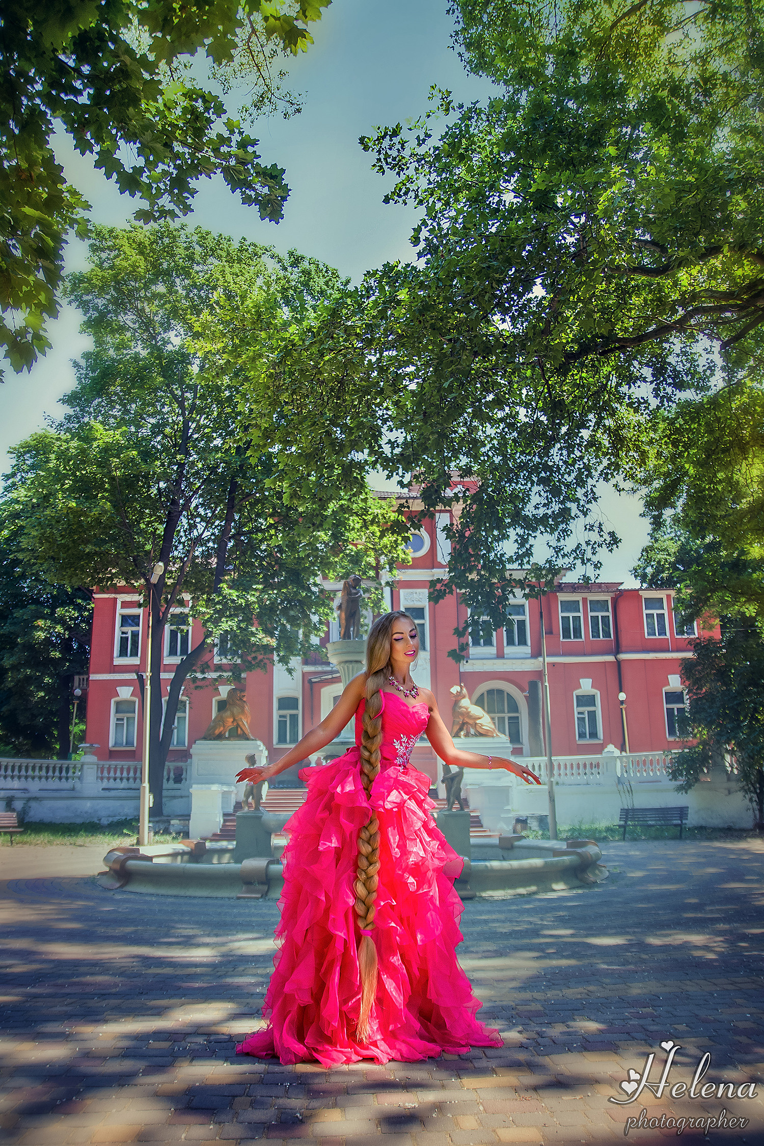 Прогулка с Софией по одесским дворикам. Фотограф в Одессе, Киеве, Донецке Helena