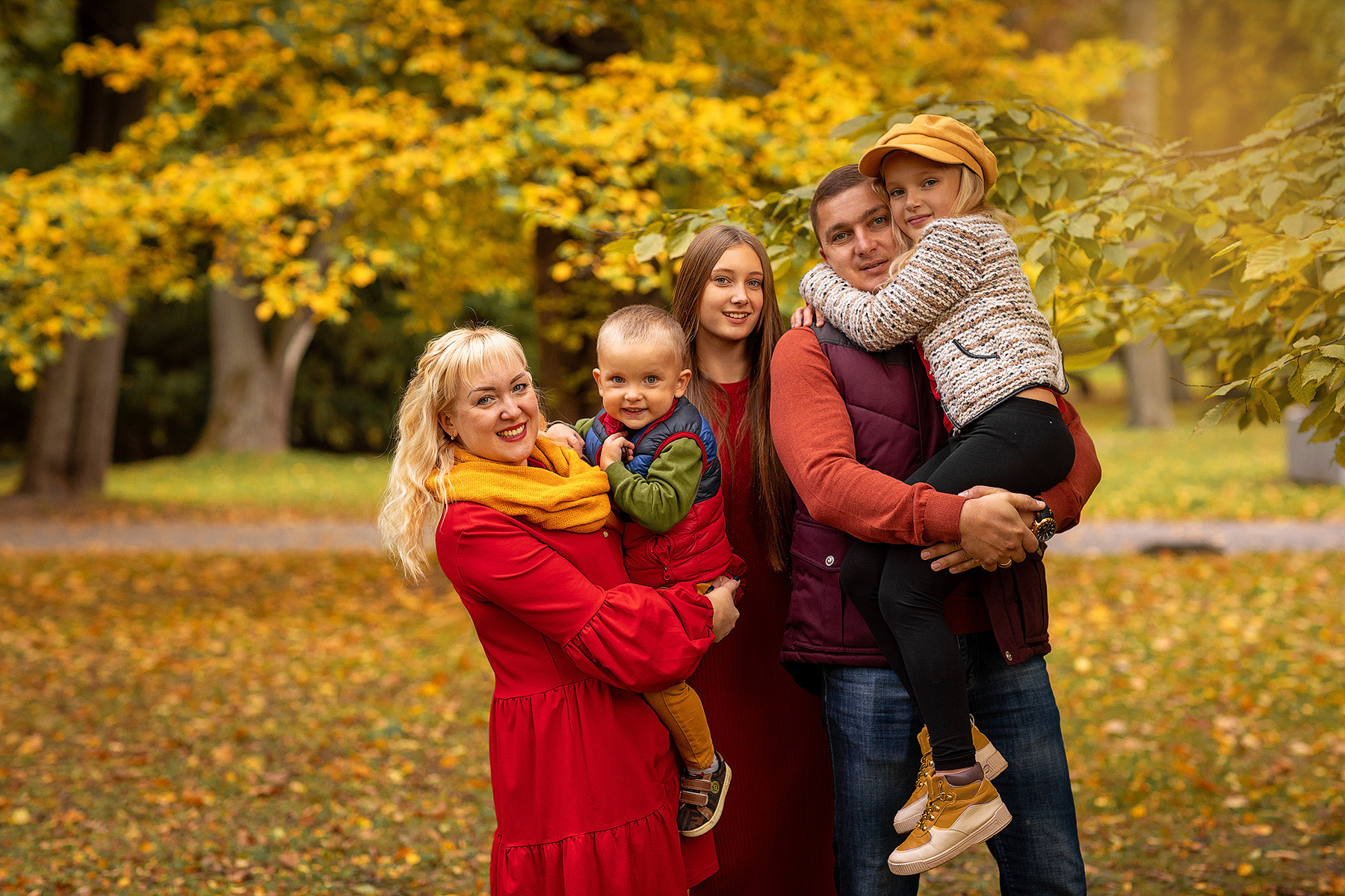 Осення сьемка для Алены