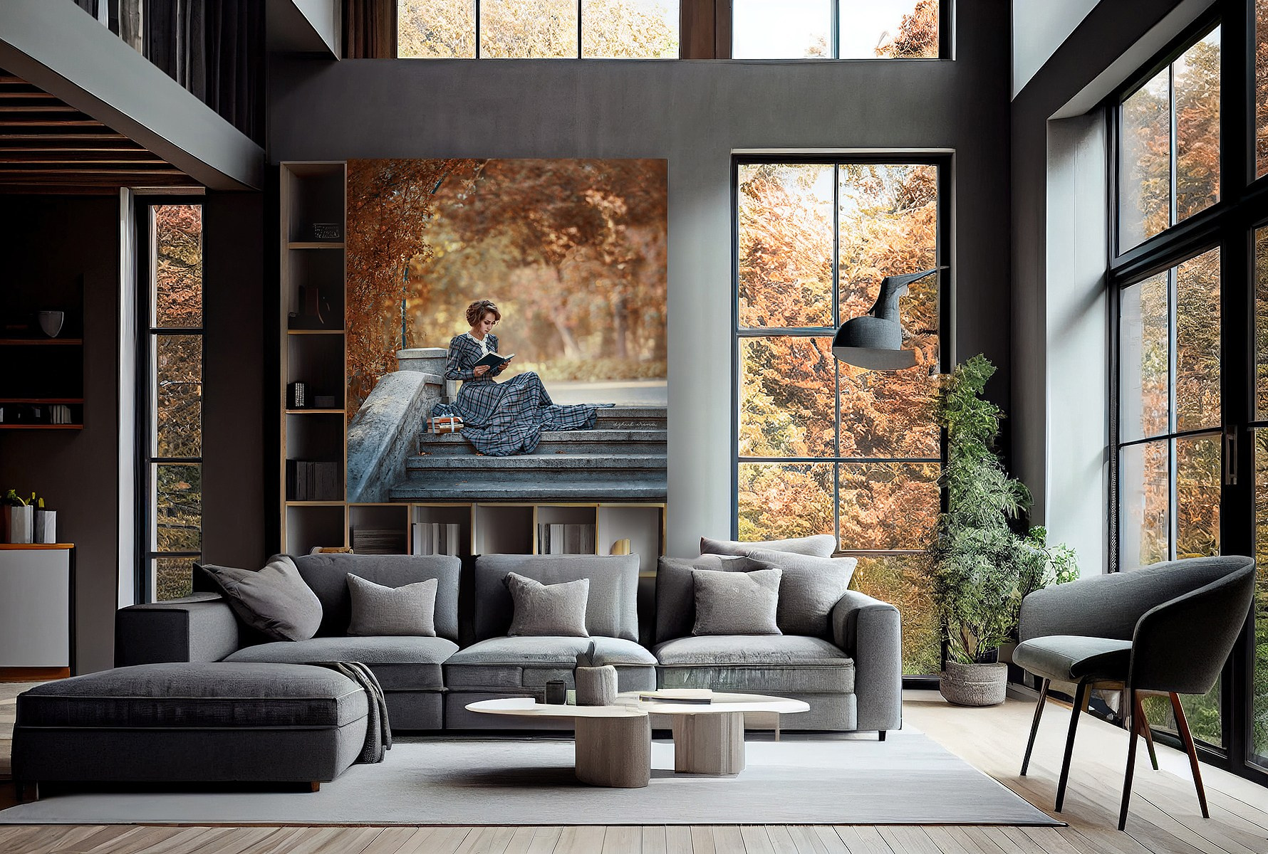 LIBRARY STORY (1). Art photographer in Amsterdam, the Netherlands Irina Dzhul