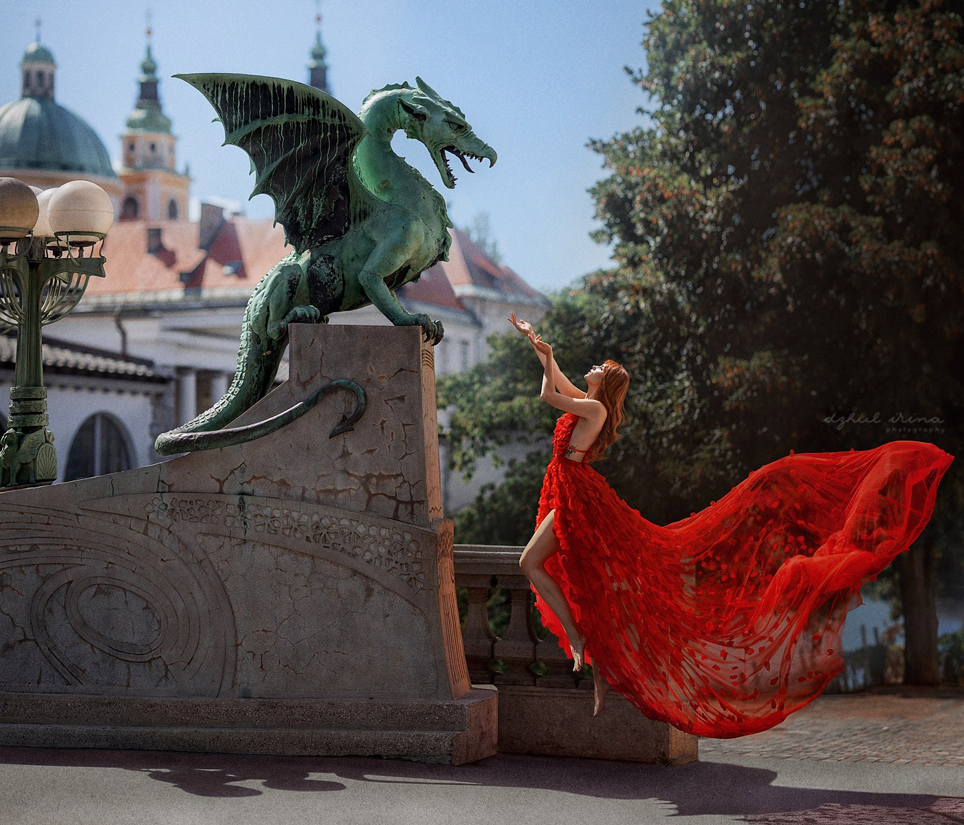 DRAGON LEGEND. Art photographer in Amsterdam, the Netherlands Irina Dzhul