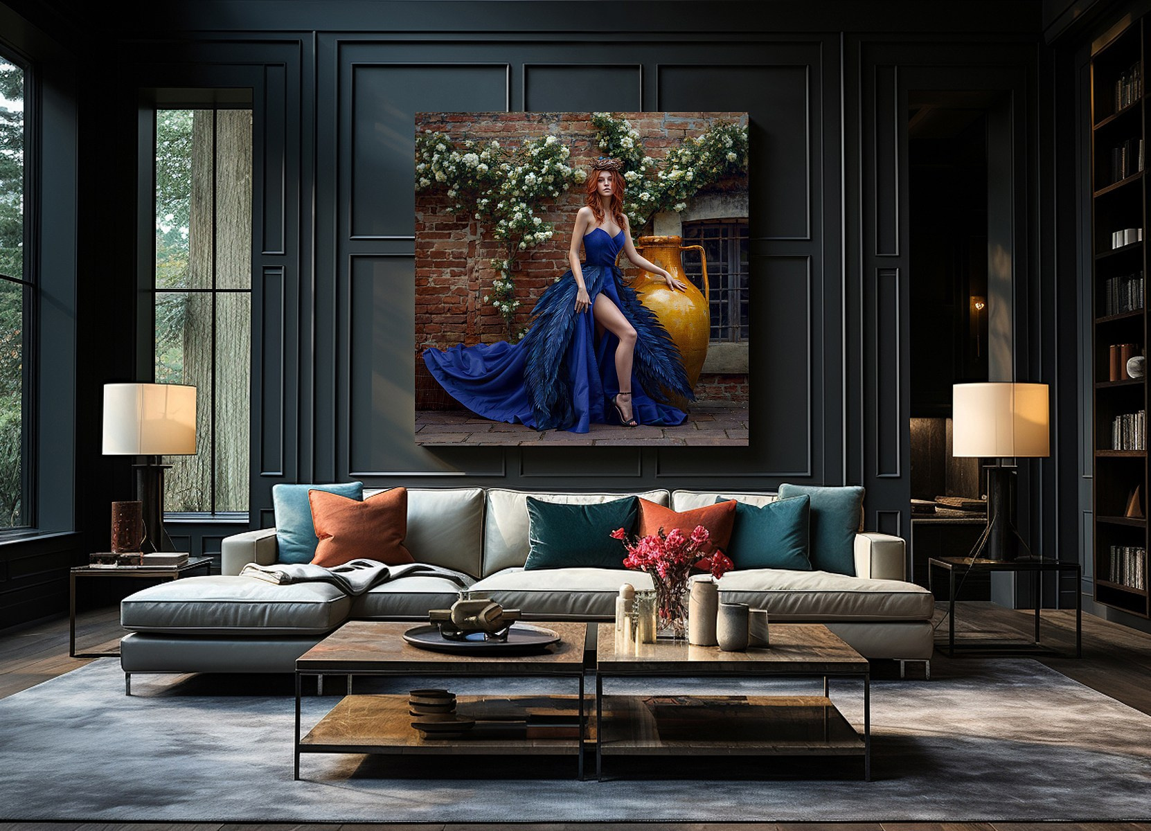 BLUE BIRD. Art photographer in Amsterdam, the Netherlands Irina Dzhul