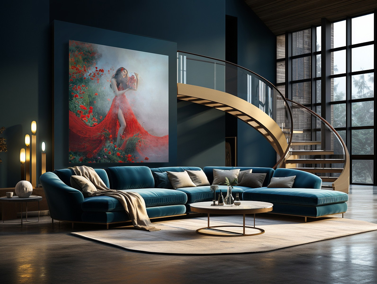 LADY POPPY. Art photographer in Amsterdam, the Netherlands Irina Dzhul