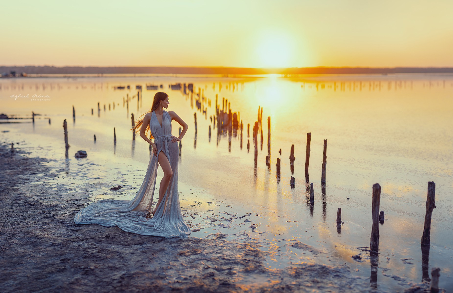 SUNSET WATER. Art photographer in Amsterdam, the Netherlands Irina Dzhul