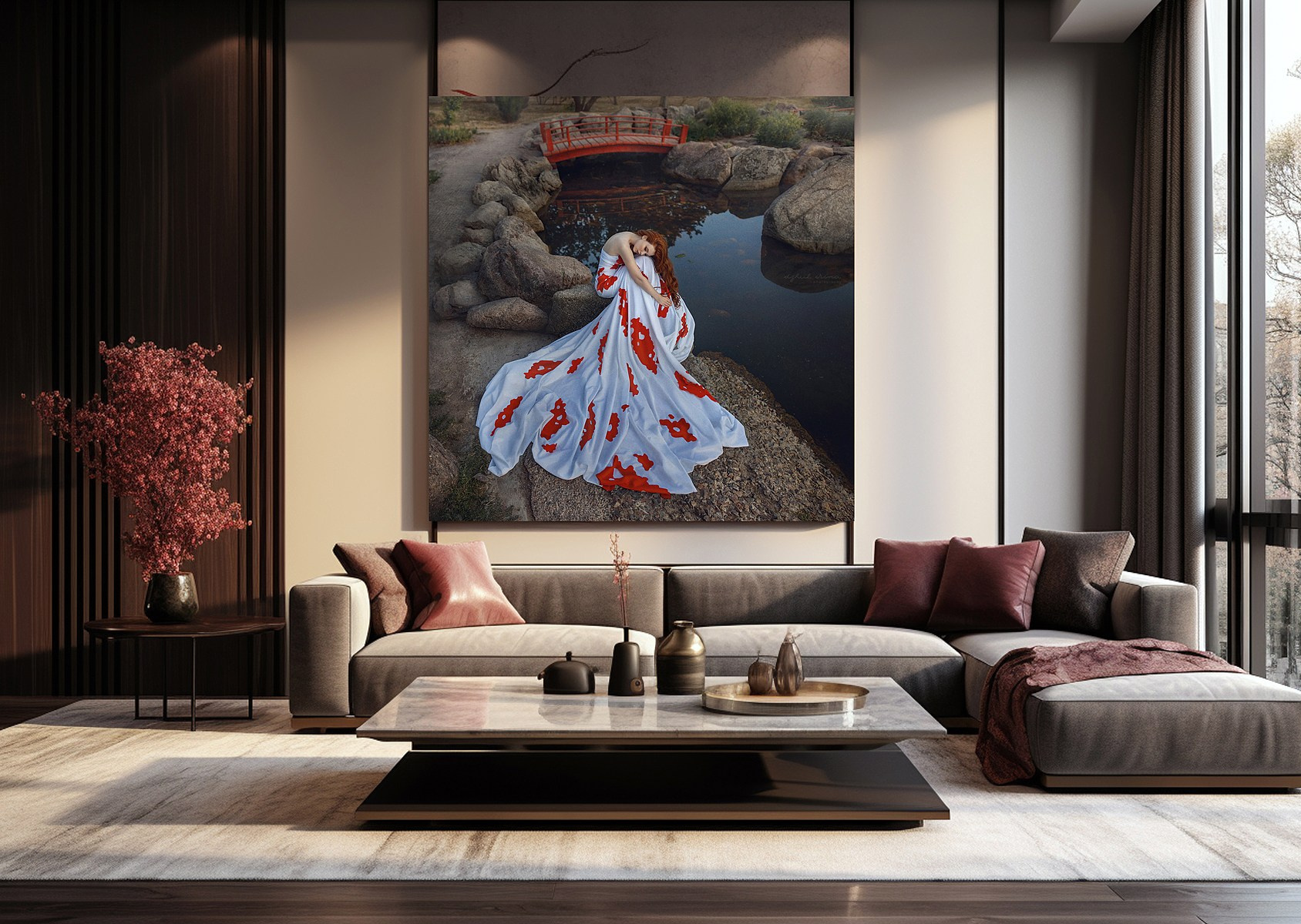 KOI ELEGANCE (1). Art photographer in Amsterdam, the Netherlands Irina Dzhul