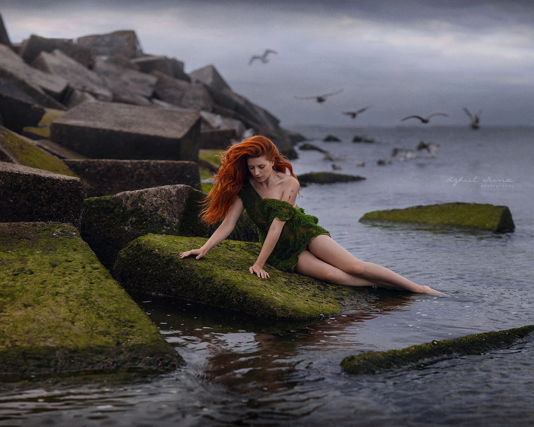 BREATH OF THE SEA. Art photographer in Amsterdam, the Netherlands Irina Dzhul