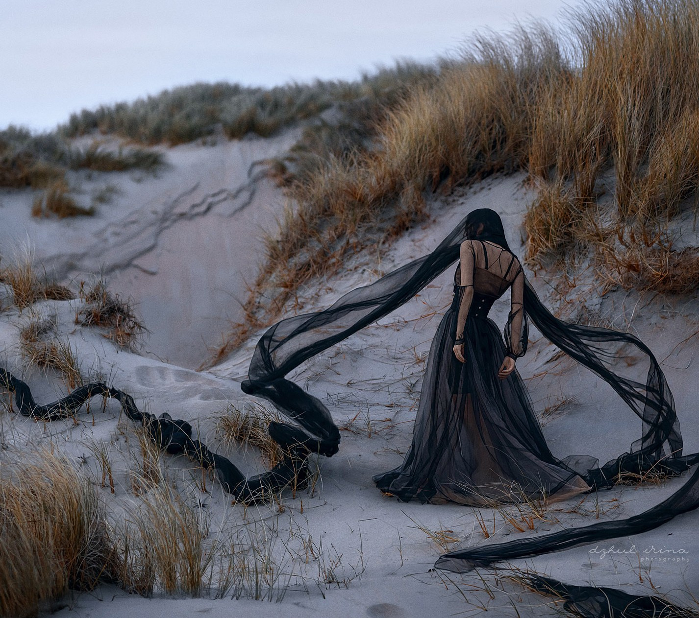 BLACK SILENCE. Art photographer in Amsterdam, the Netherlands Irina Dzhul