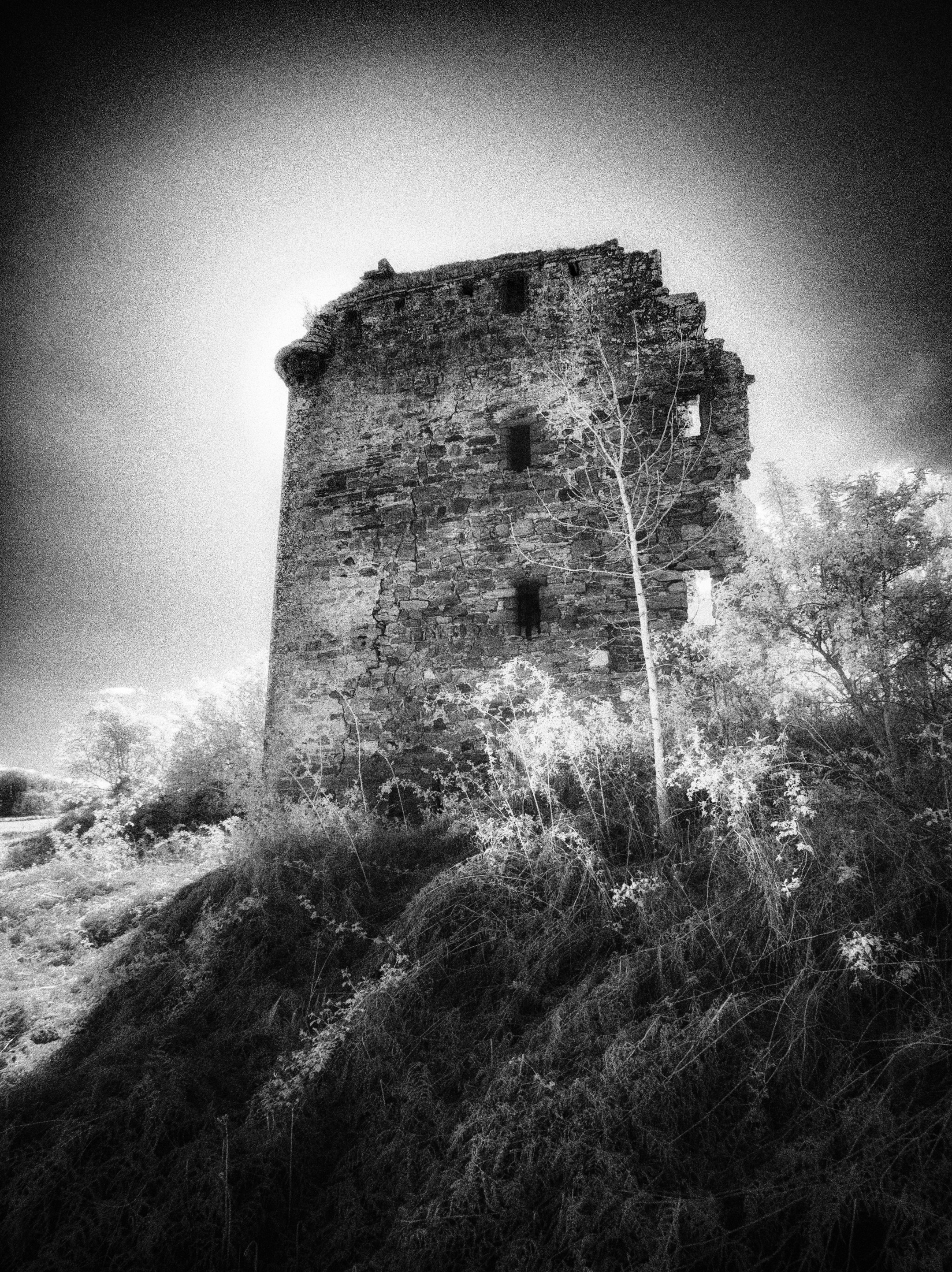 Castle Craig. Infrared Scotland
