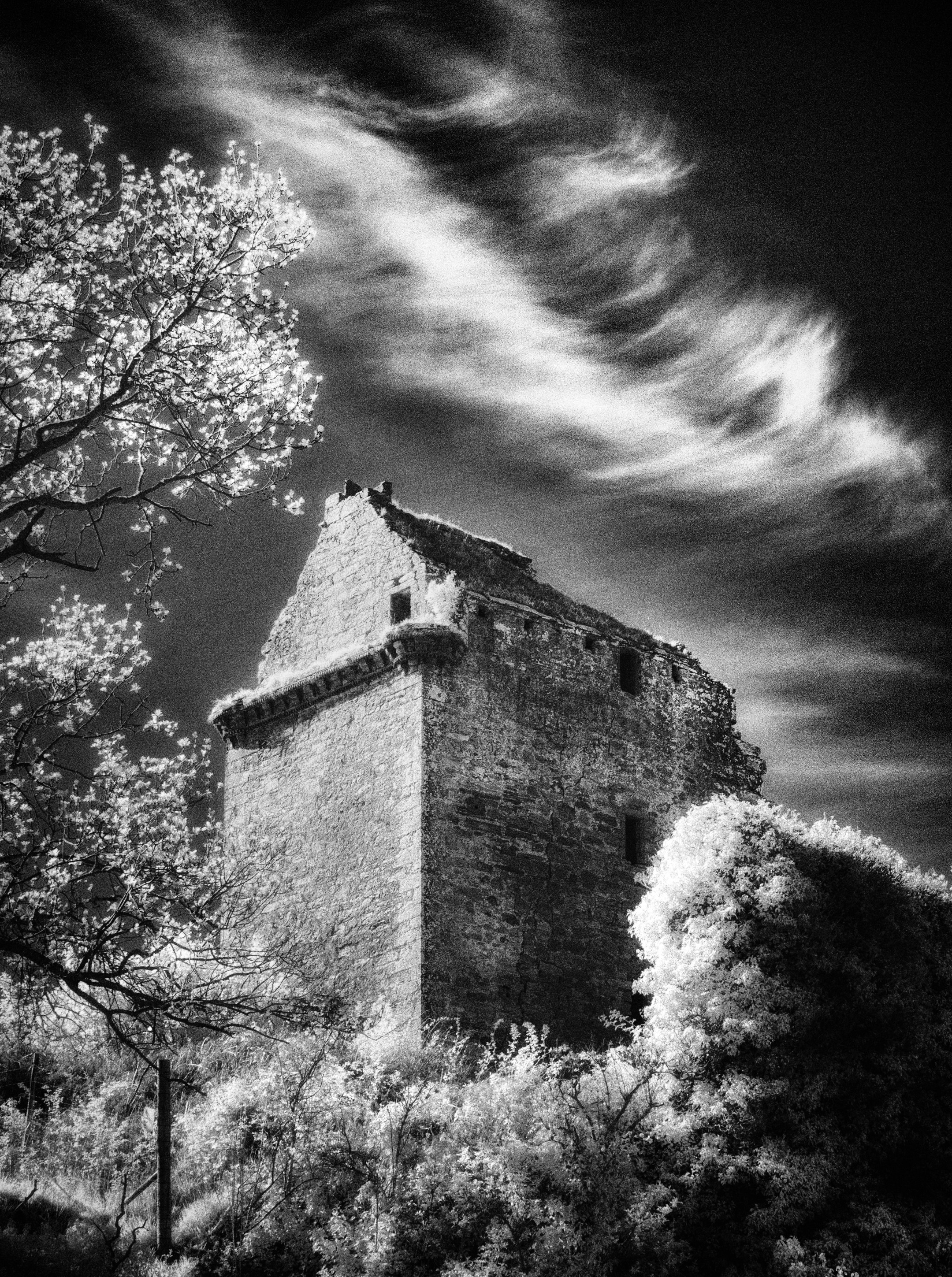 Castle Craig. Infrared Scotland