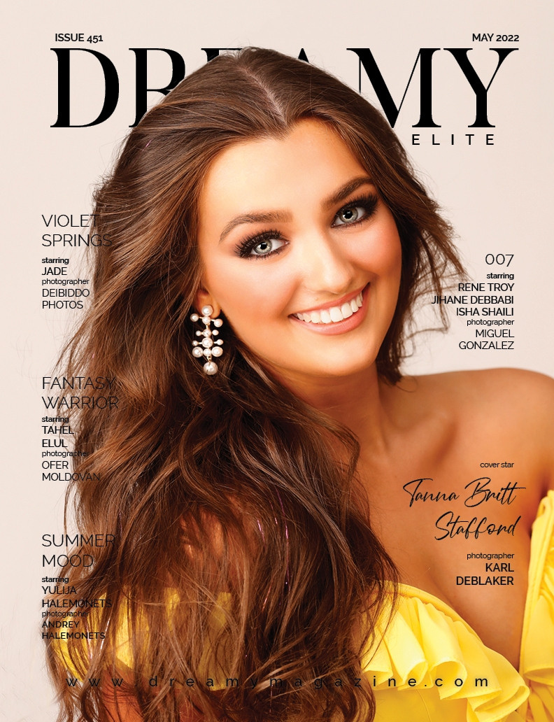 Юлия Халемонец на страницах Dreamy Elite, May 2022 (Выпуск 451). Профессиональный Фотограф Халемонец Андрей в Кривой Рог Днепр Украина